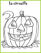 citrouille halloween coloriage