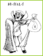 dracula coloriage