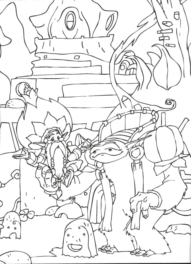 Coloriage Arthur Et Les Minimoys 3