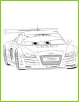 audi r8 dessin 