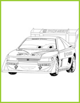 peugeot 405 t 16 dessin