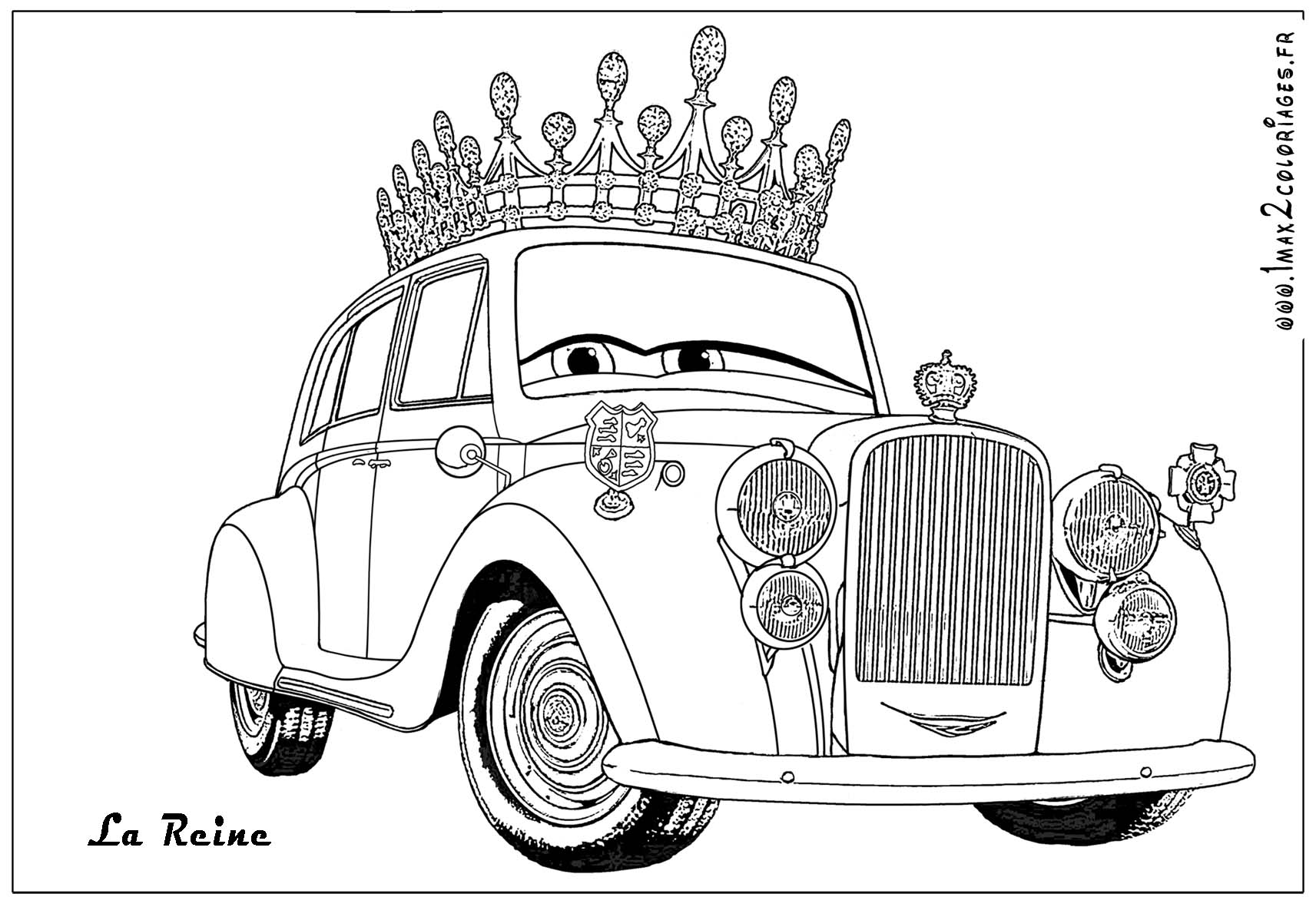 coloring page Cars 2