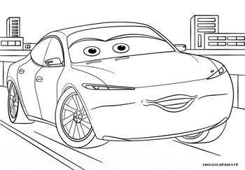 cars 3 coloriage