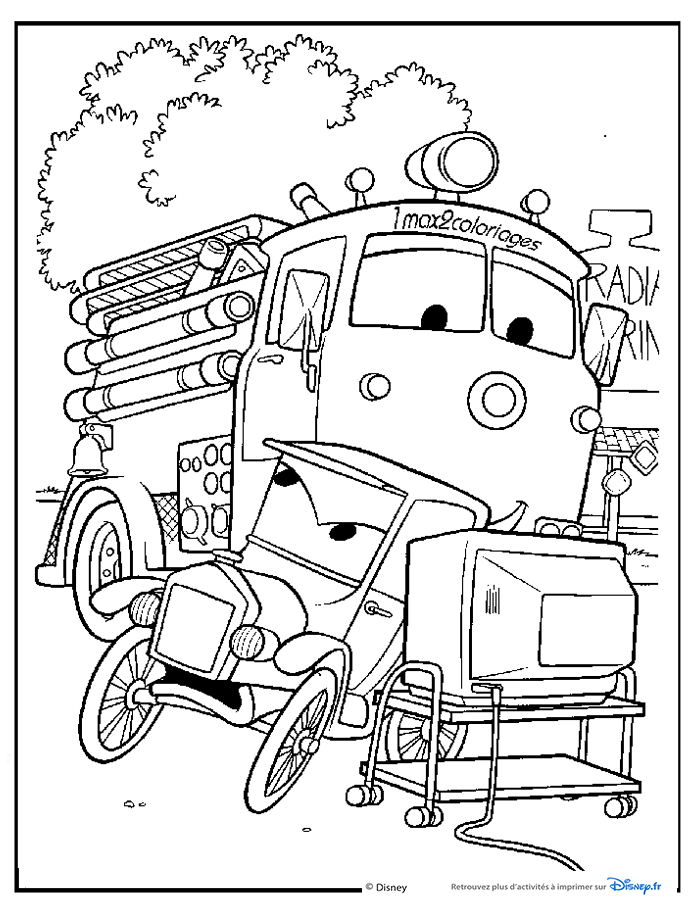 coloriages cars 1
