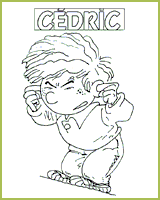 coloriage cedric