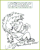 coloriage cedric