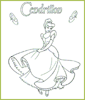 coloriage cindirella