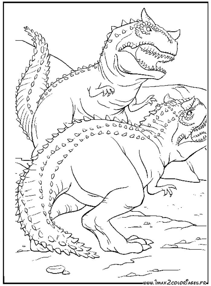 coloriage Dinosaure