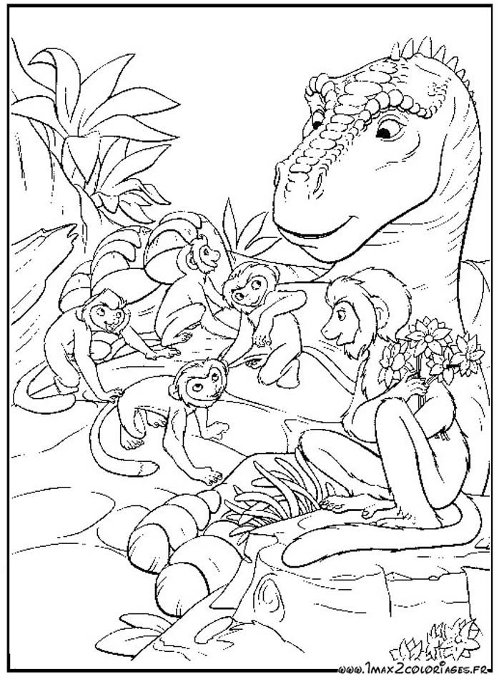 coloriage Dinosaure