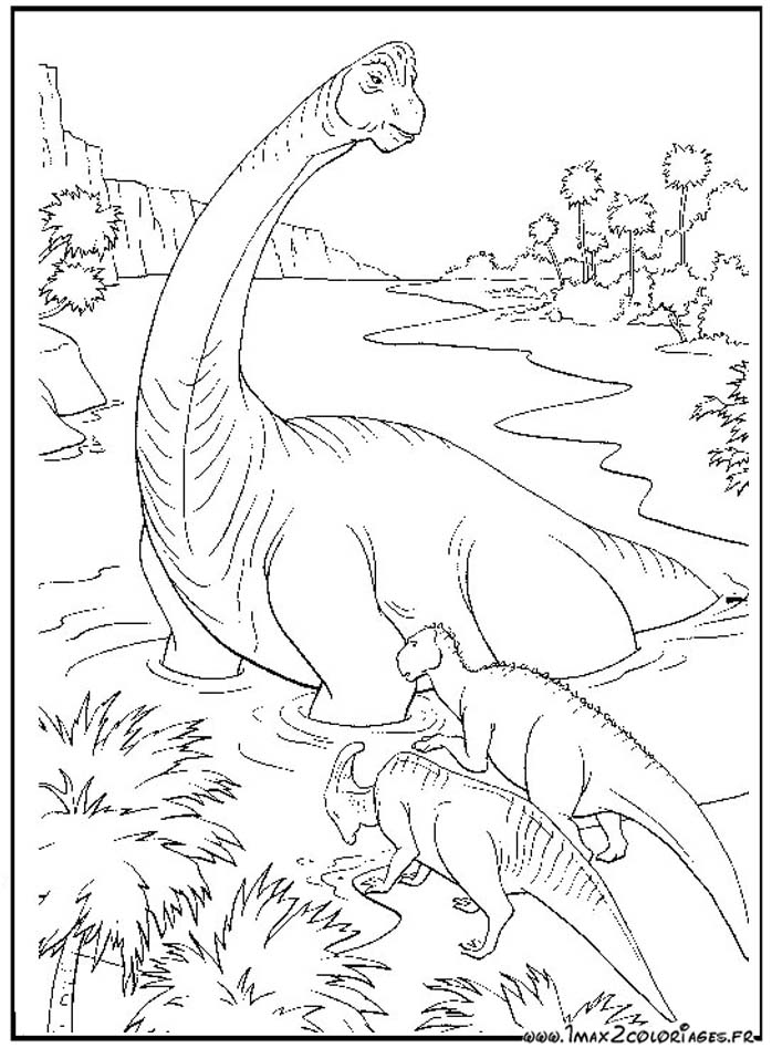 coloriage Dinosaure