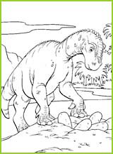 coloriage dinosaure aladar