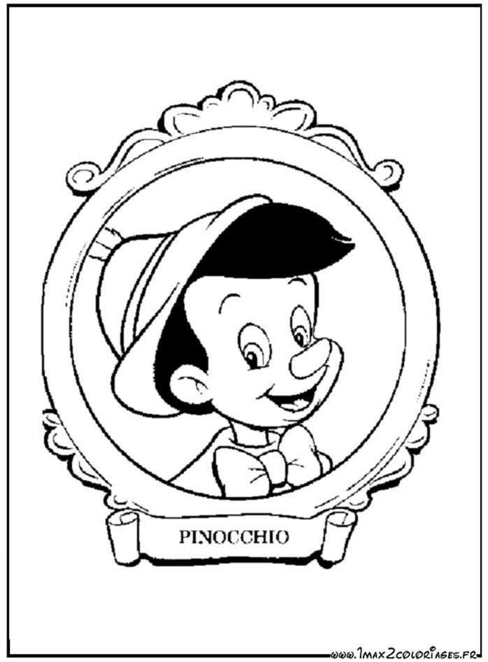 coloriage Pinocchio