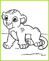 le roi lion coloriage