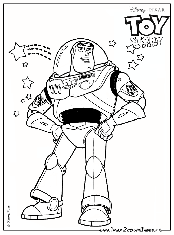 coloriages Buzz Lightyear