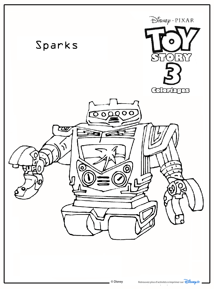 Sparks . Vulcain le robot