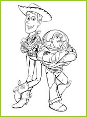 woody et buzz