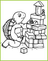 coloriages tortue franklin