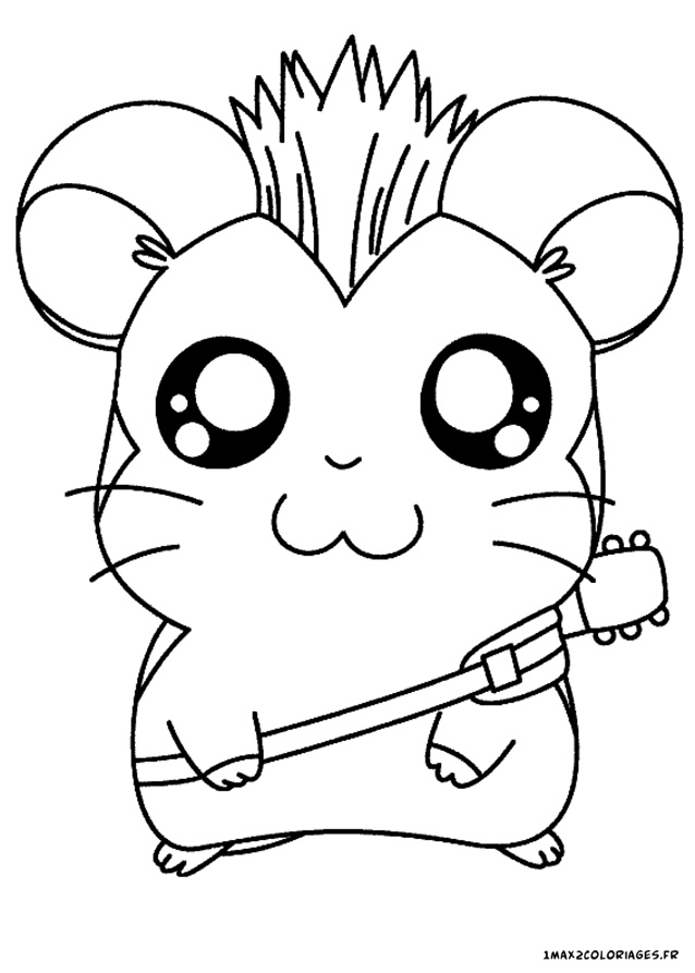 coloriage hamtaro Librius