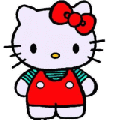 coloriage Hello Kitty colorie des oeufs de paques