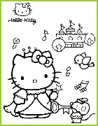 Le chateau d'Hello Kitty
