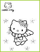 coloriage hello kitty