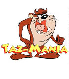 coloriage taz mania