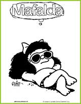 coloriage mafalda