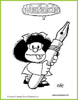 coloriage mafalda