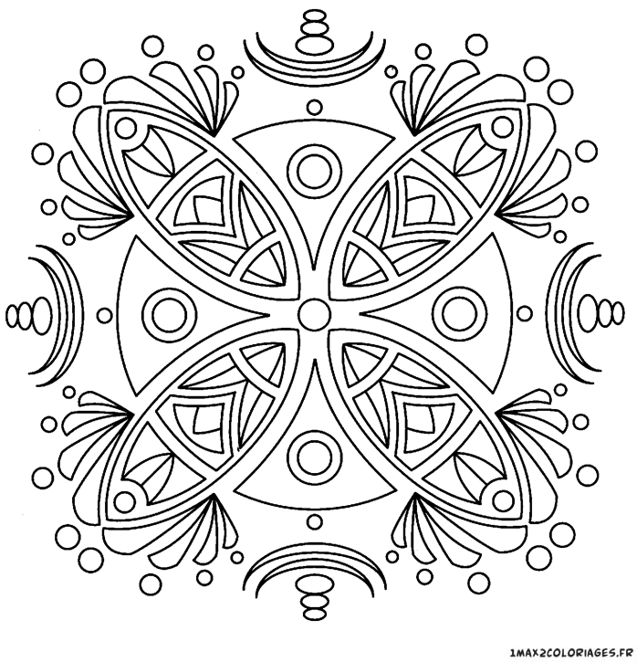 coloriage mandalas