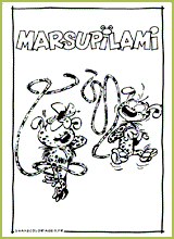 coloriage marsupilami