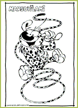 coloriage marsupilami