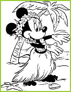 minnie en tahitienne