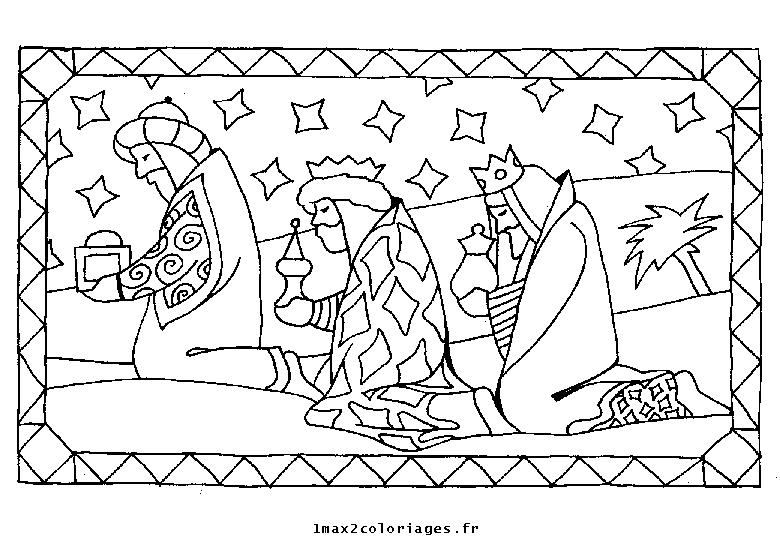 coloriage de noël