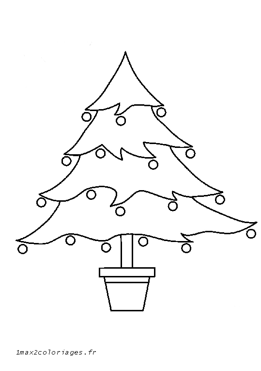 coloriage de noël