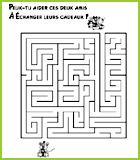 labyrinthe cadeaux