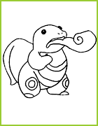 coloriage pokemon Exelangue