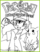 coloriages Pokemon attrapez-les tous