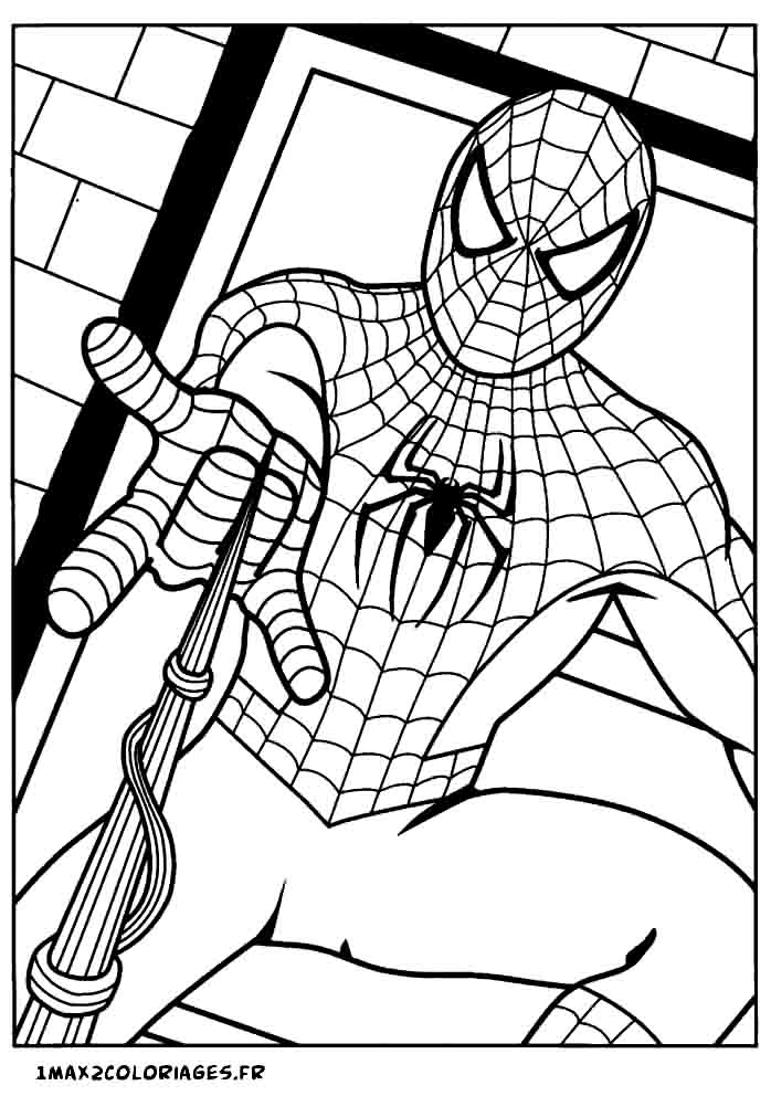 Spiderman lance sa toile