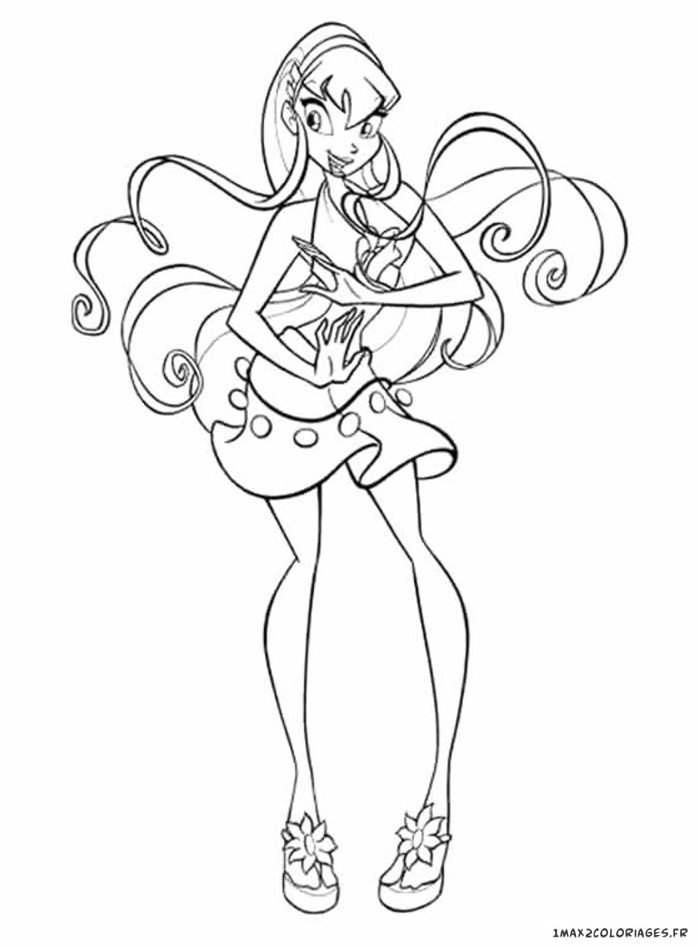 coloriage winx