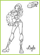 coloriages les winx enchante