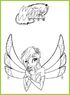 coloriages les winx tecna enchantix