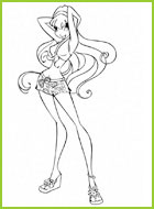 coloriages les winx bloom