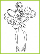 coloriages les winx 