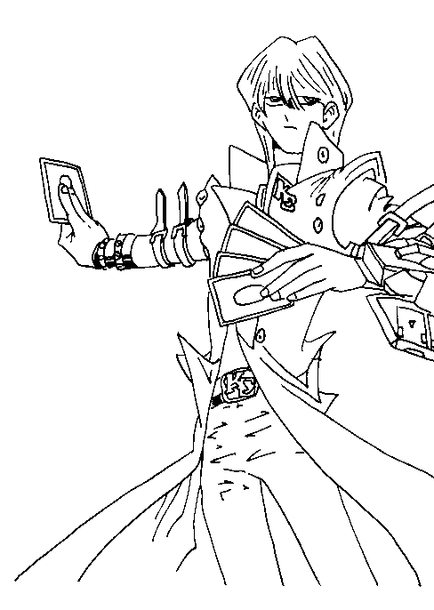 Legal Seto Kaiba De Yu Gi Oh Para Colorir Imprimir E Desenhar Colorirme 