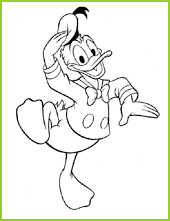 donald coloriage