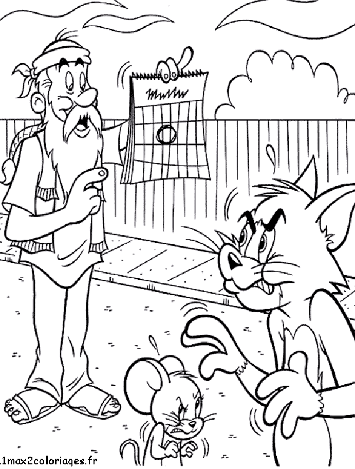 Tomm et Jerry rencontre un hippie
