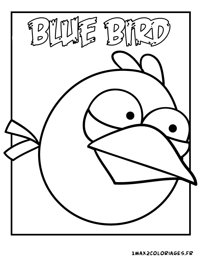 coloriage angry birds