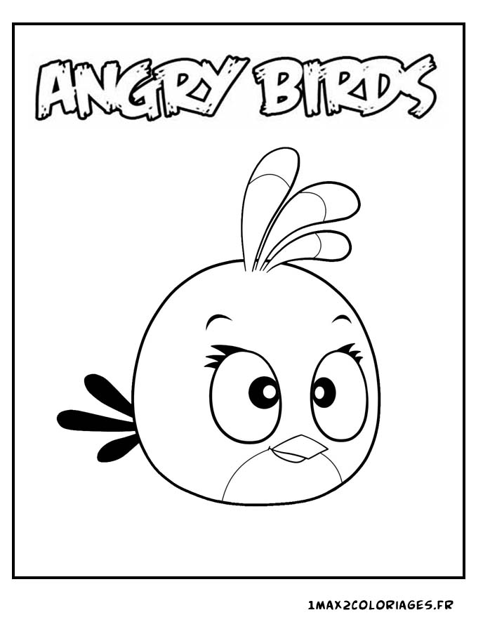 coloriage angry birds