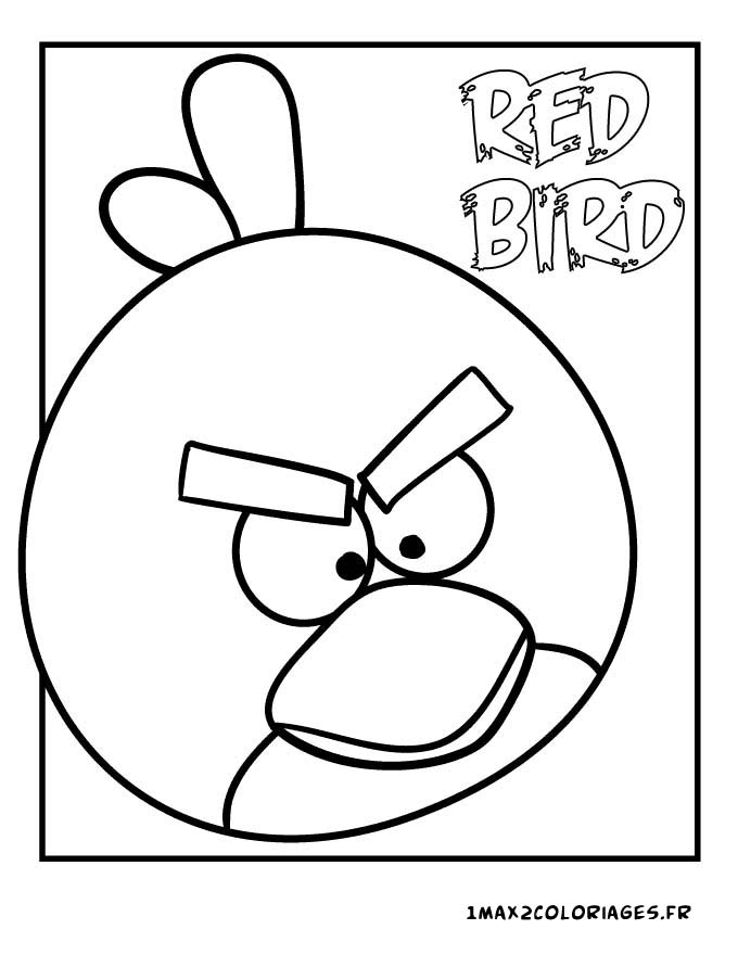 coloriage angry birds