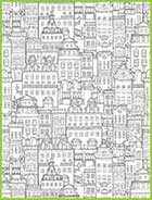 coloriages anti stress architectures